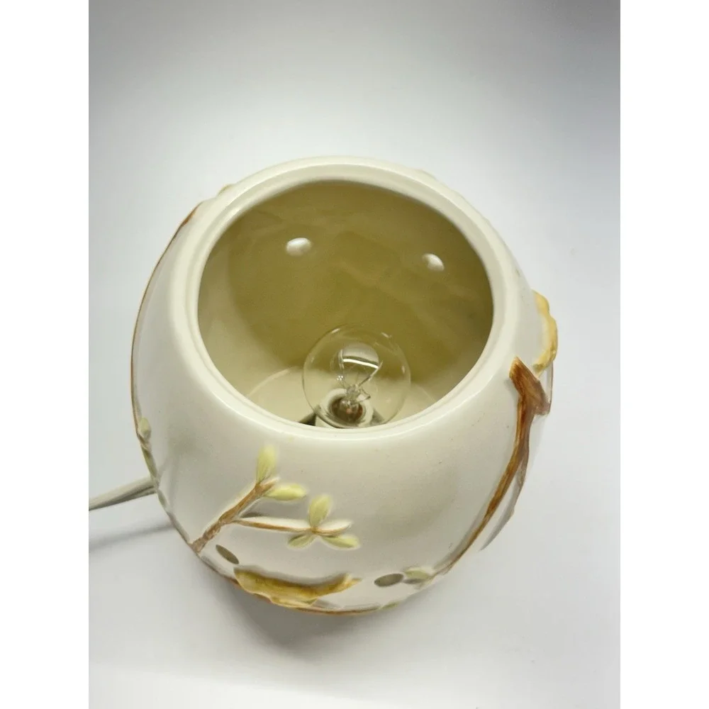 RETIRED Scentsy Nature's Haven Bird Nest Full Size Wax Warmer 7